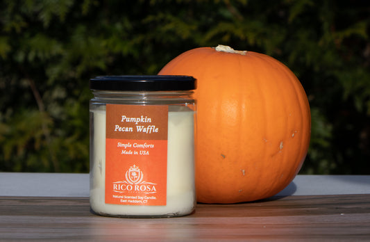 Pumpkin Pecan Waffle Natural Soy Scented Candle