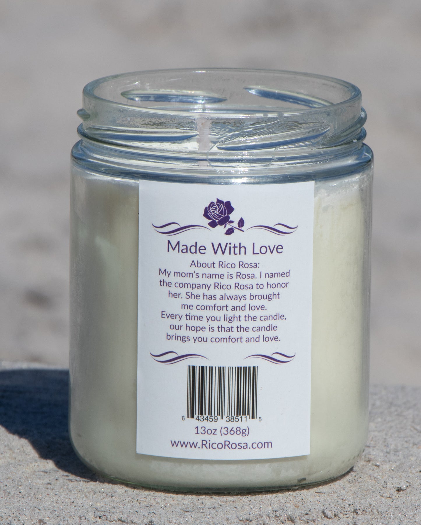 Relaxing Journey: Lavender Sage & Rosemary Scented Natural Soy Candle