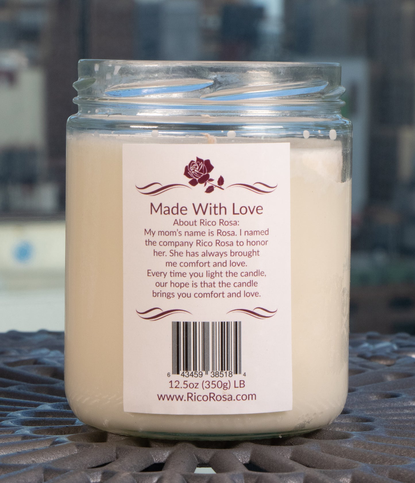 Lilac Blossom Candle: Lilac Scented  Natural Soy Candle